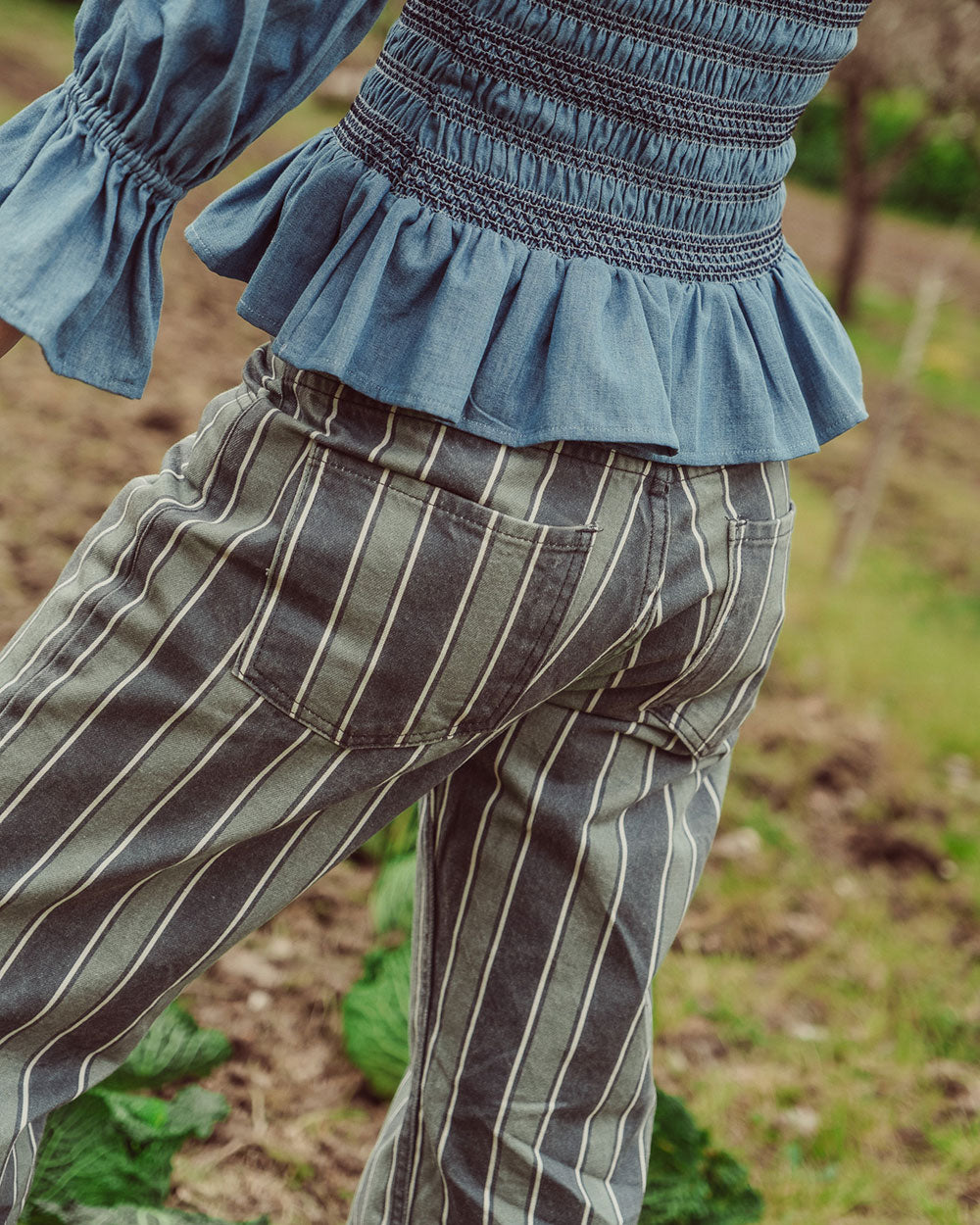 JEANS LENI MENTA STRIPES PREVENTA