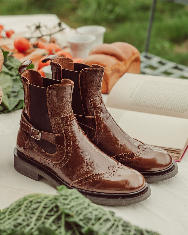 BOTÍN SELMA BROWN CHAROL PREVENTA