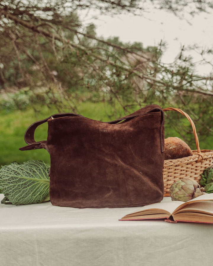 CARTERA ARETA DARK BROWN