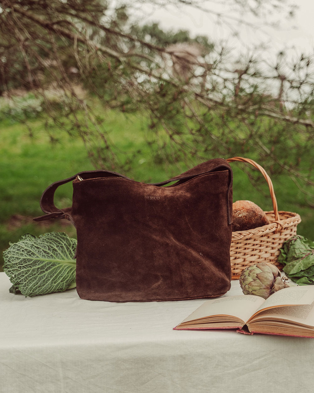 CARTERA ARETA DARK BROWN