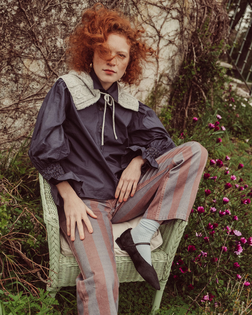 BLUSA MARAIS NAVY PREVENTA