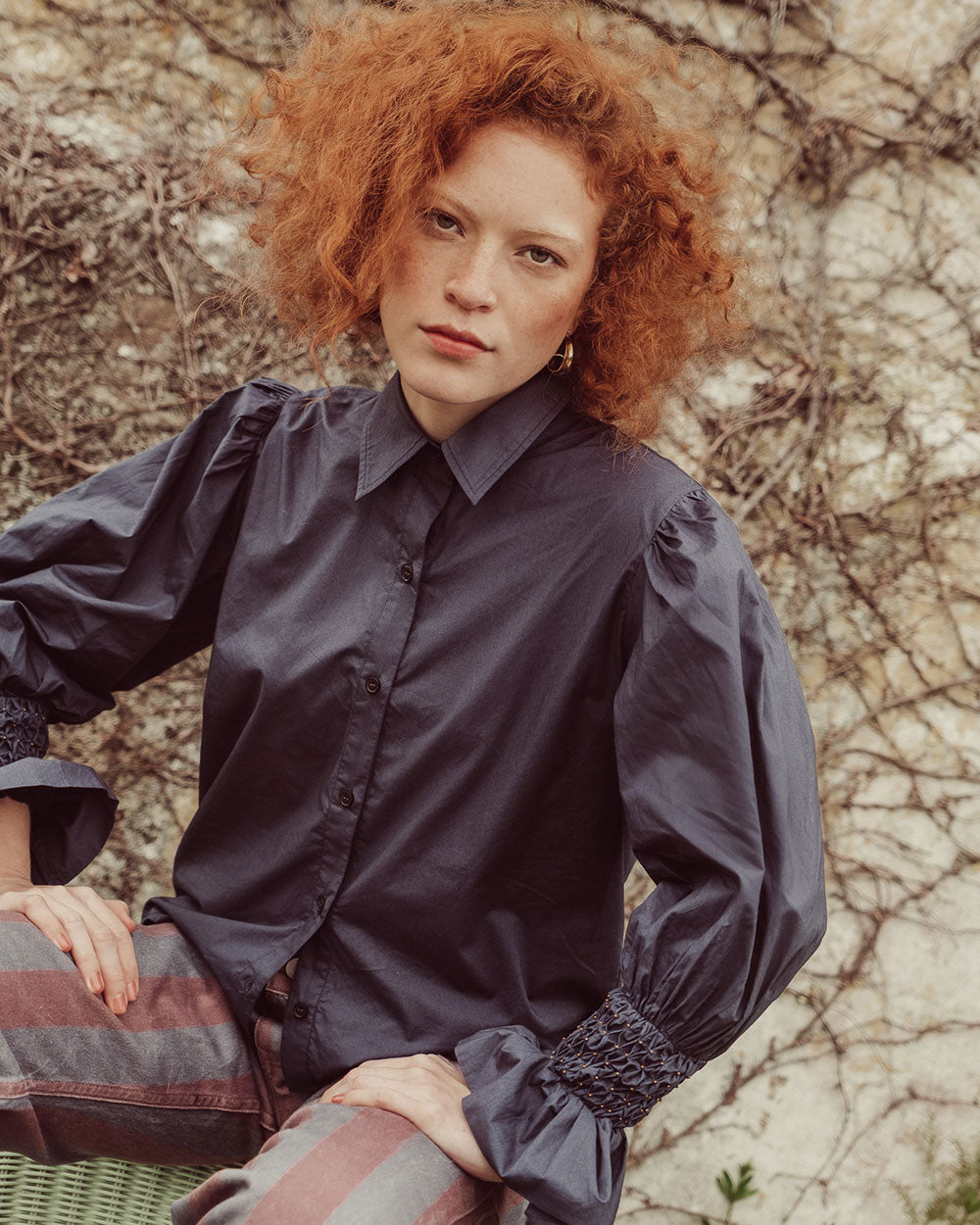 BLUSA MARAIS NAVY PREVENTA