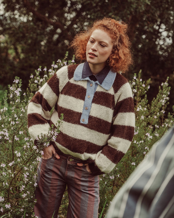 CHALECO OTTAVIA CAFÉ CRUDO