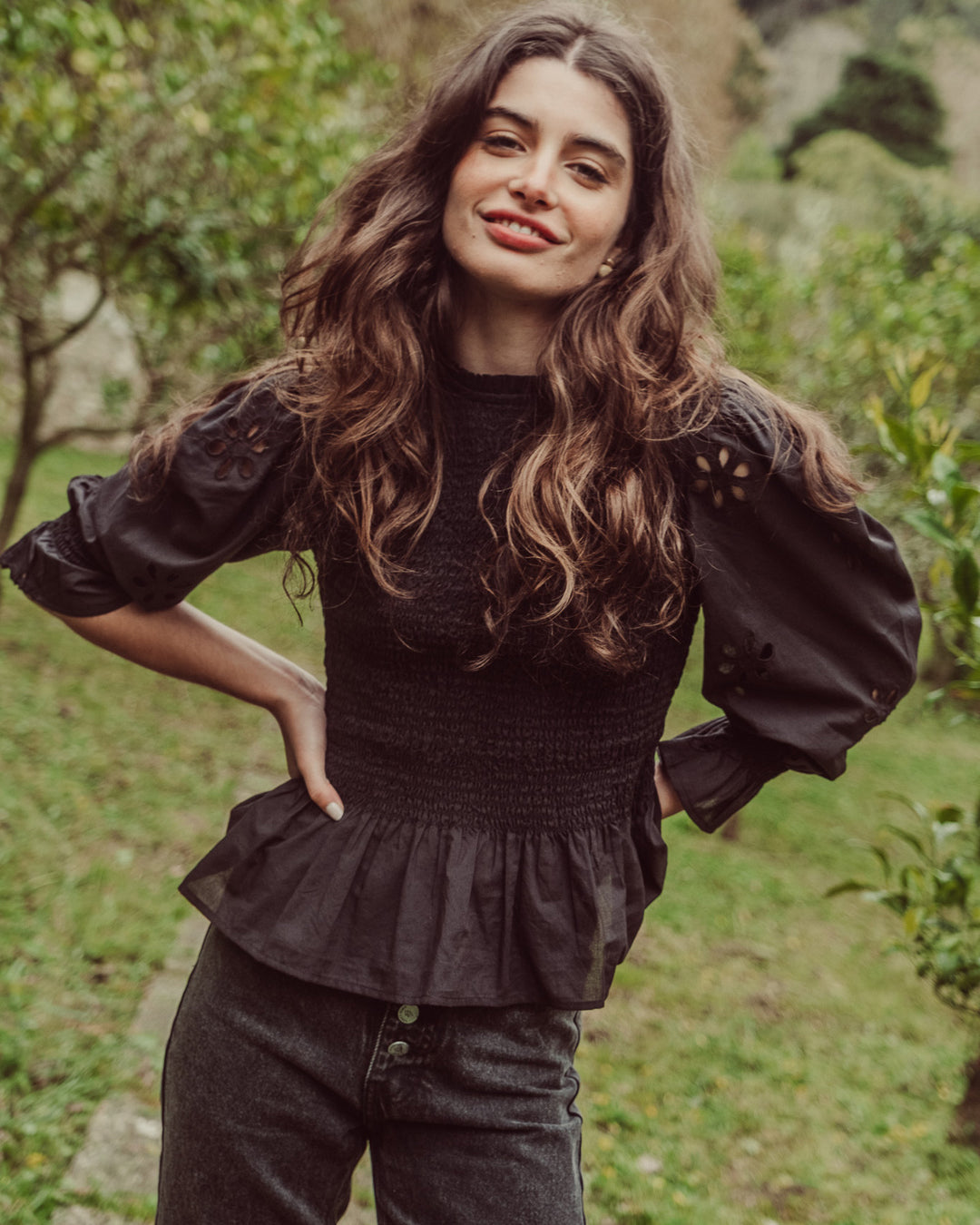 BLUSA ULLA BLACK PREVENTA