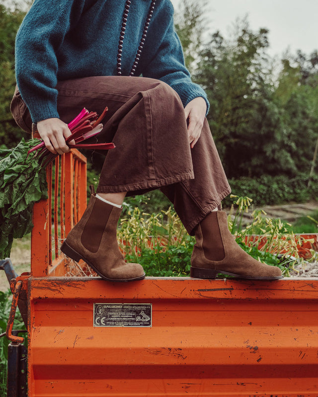 BOTÍN LUND TAUPE PREVENTA