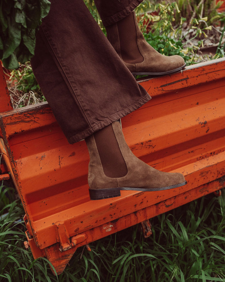 BOTÍN LUND TAUPE PREVENTA