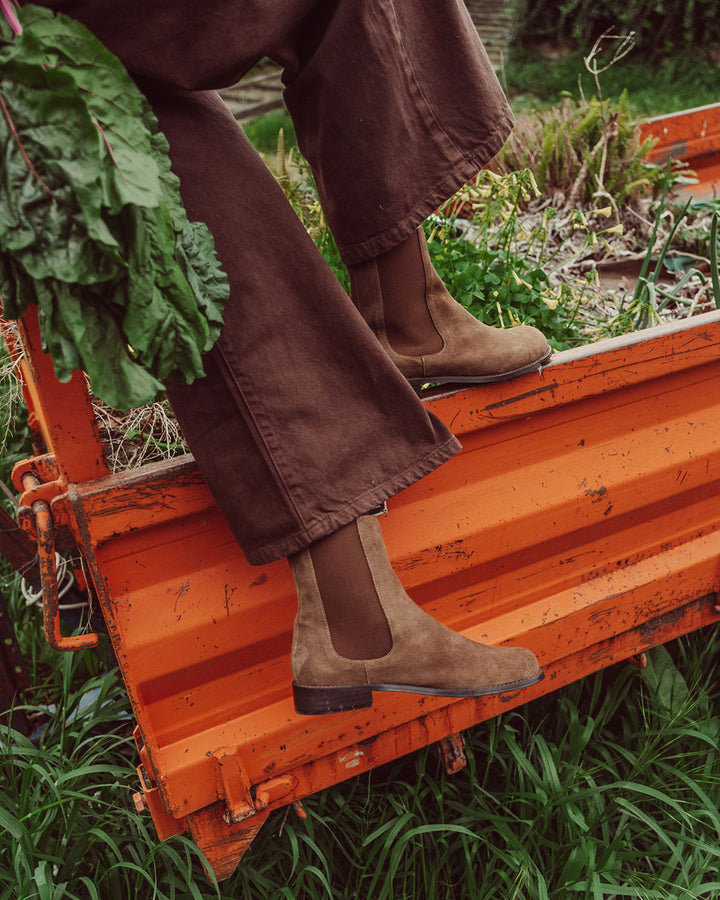 BOTÍN LUND TAUPE PREVENTA