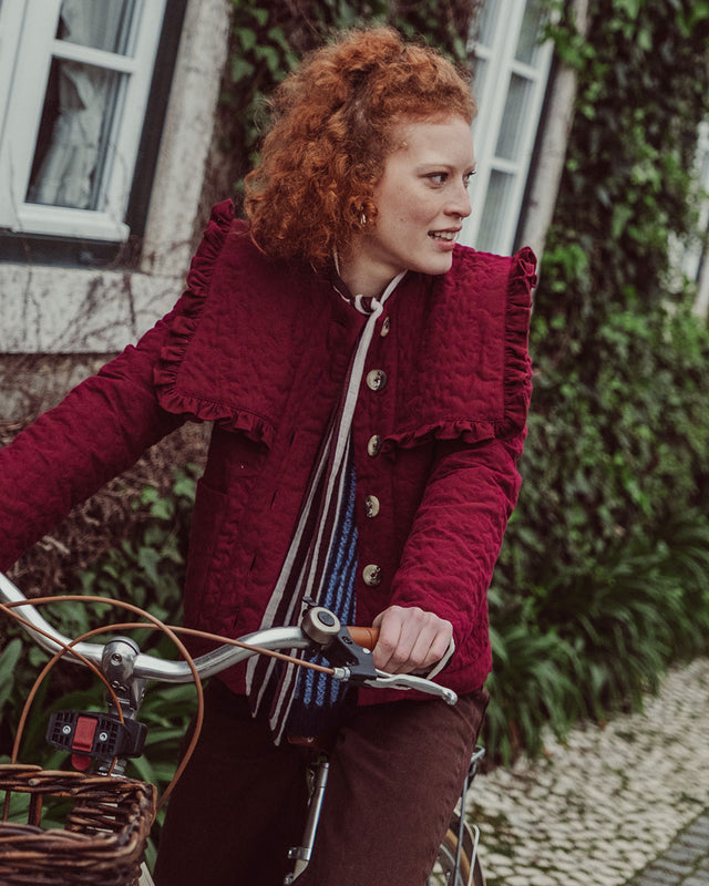 CHAQUETA ROYAL BURGUNDY PREVENTA