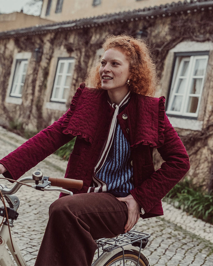 CHAQUETA ROYAL BURGUNDY PREVENTA