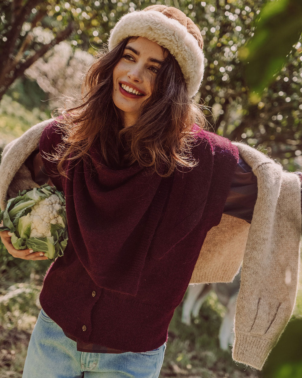 CHALECO SABINE BURDEO