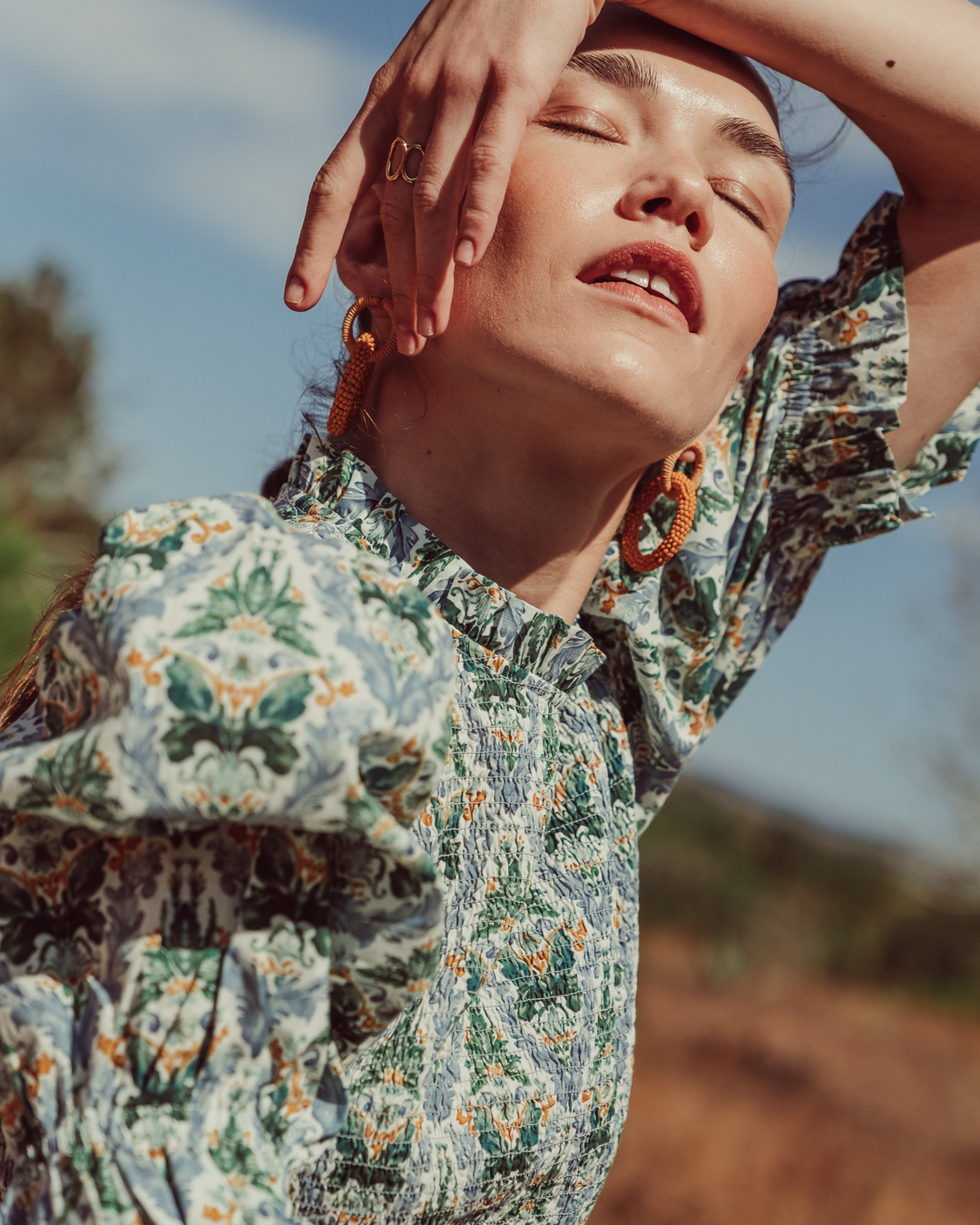 VESTIDO AMIRA BOTANIC PRINT
