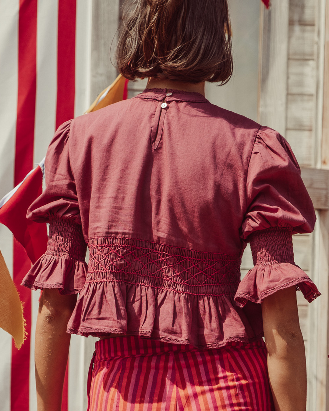 BLUSA VOLTA BURGUNDY