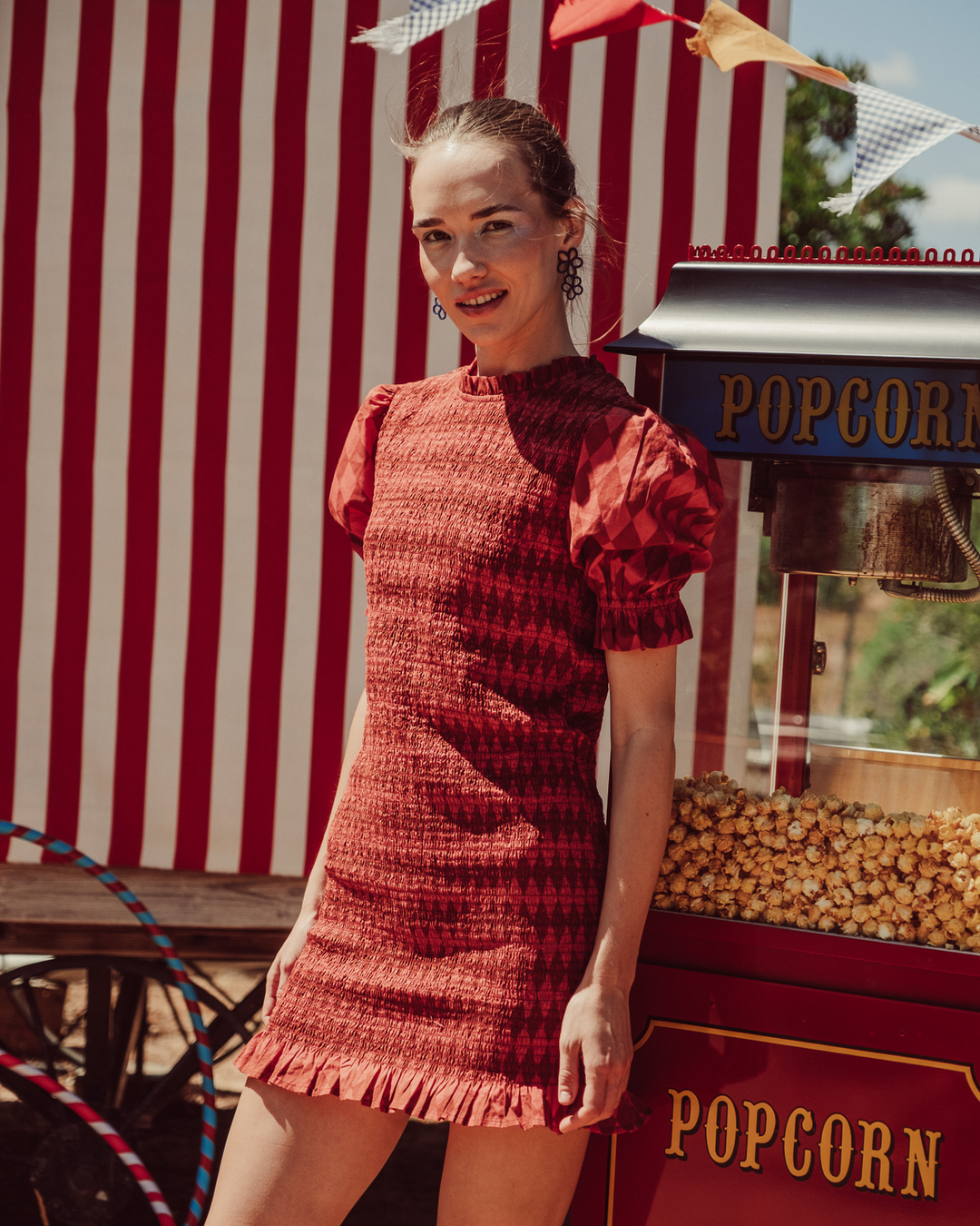 VESTIDO DALIA ROMBOS PRINT PREVENTA