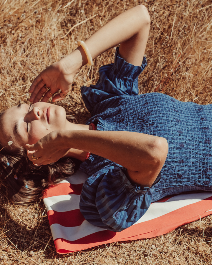 VESTIDO DALIA BLUE STRIPES PREVENTA