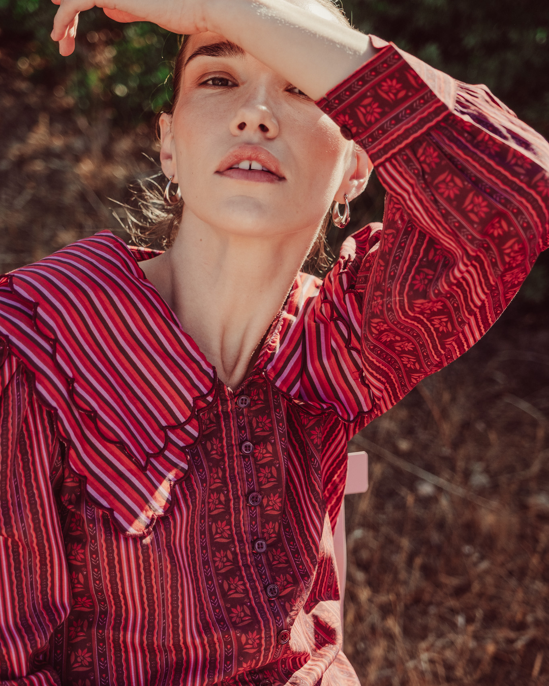 BLUSA GIOSTRA CIRCUS PRINT