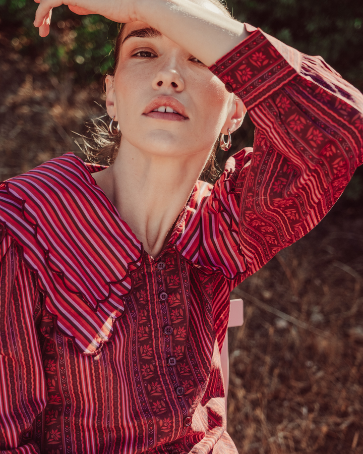 BLUSA GIOSTRA CIRCUS PRINT