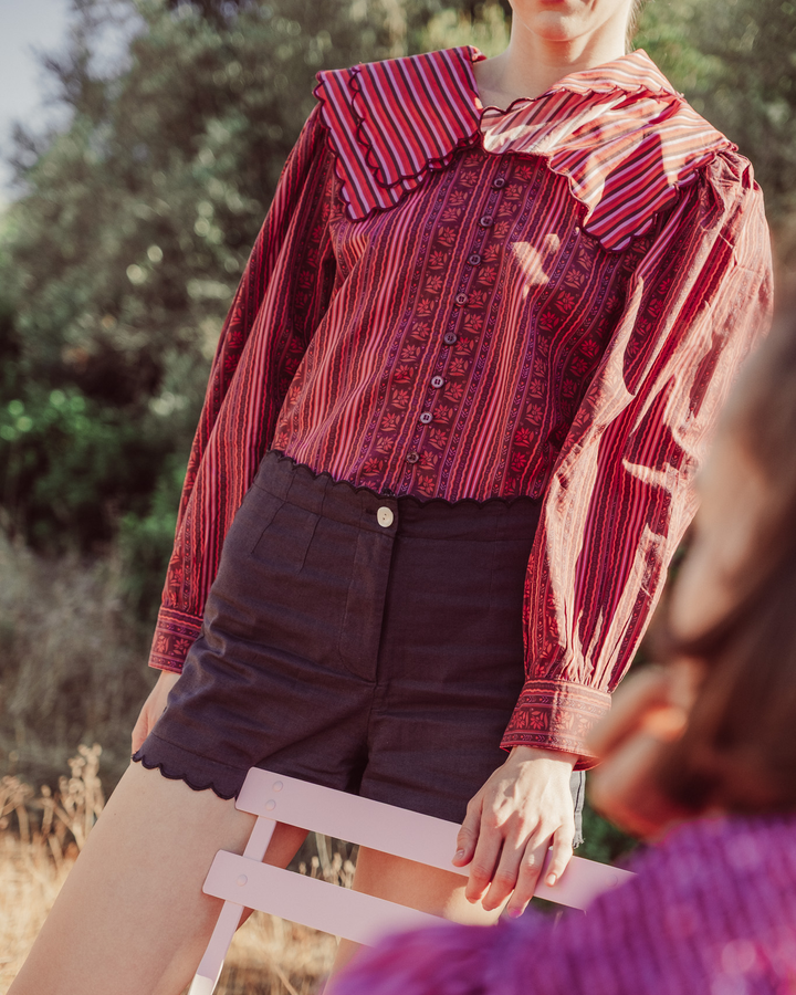 BLUSA GIOSTRA CIRCUS PRINT