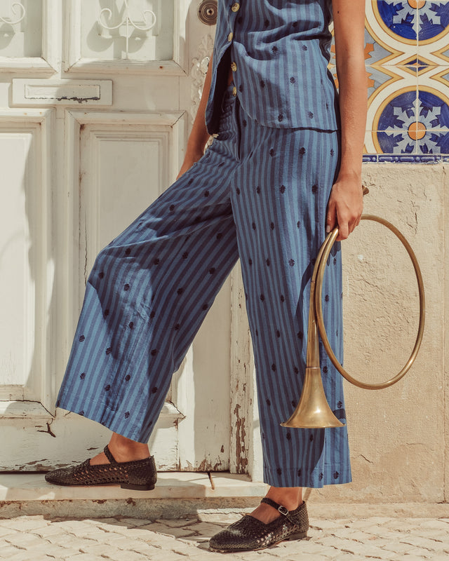 PANTALÓN LUCES BLUE STRIPES