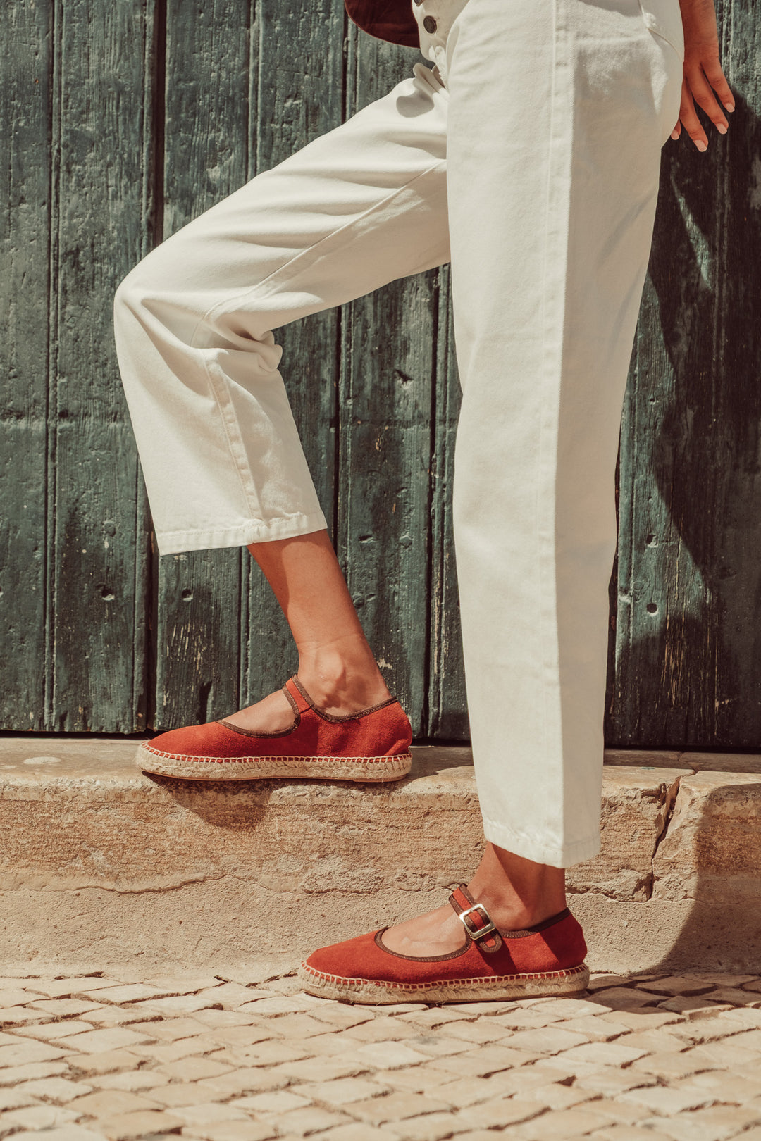 JEANS BRASS WHITE