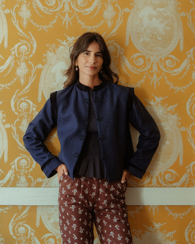 CHAQUETA ANKA NAVY