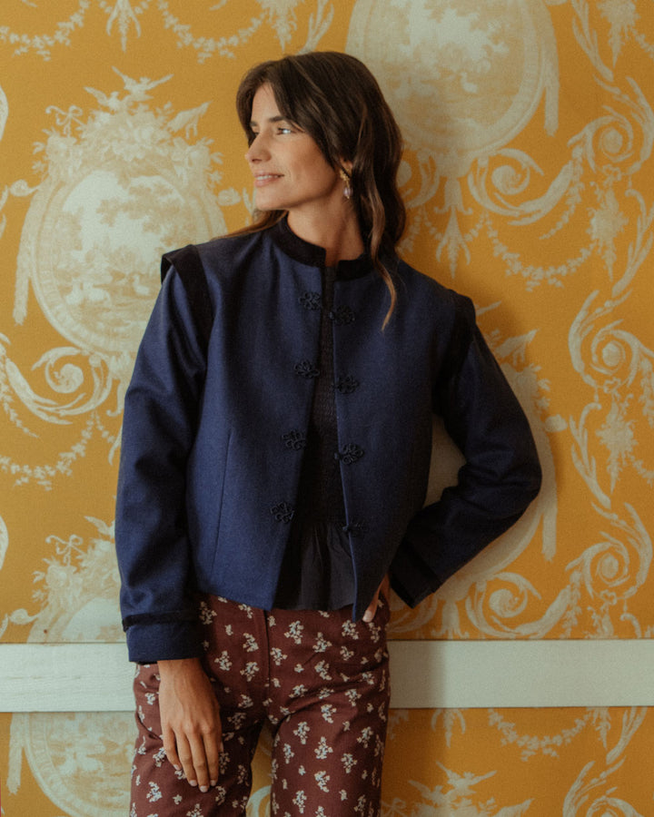 CHAQUETA ANKA NAVY