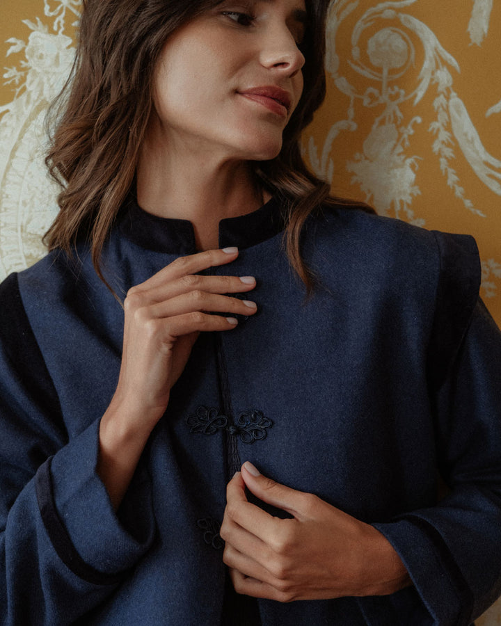 CHAQUETA ANKA NAVY
