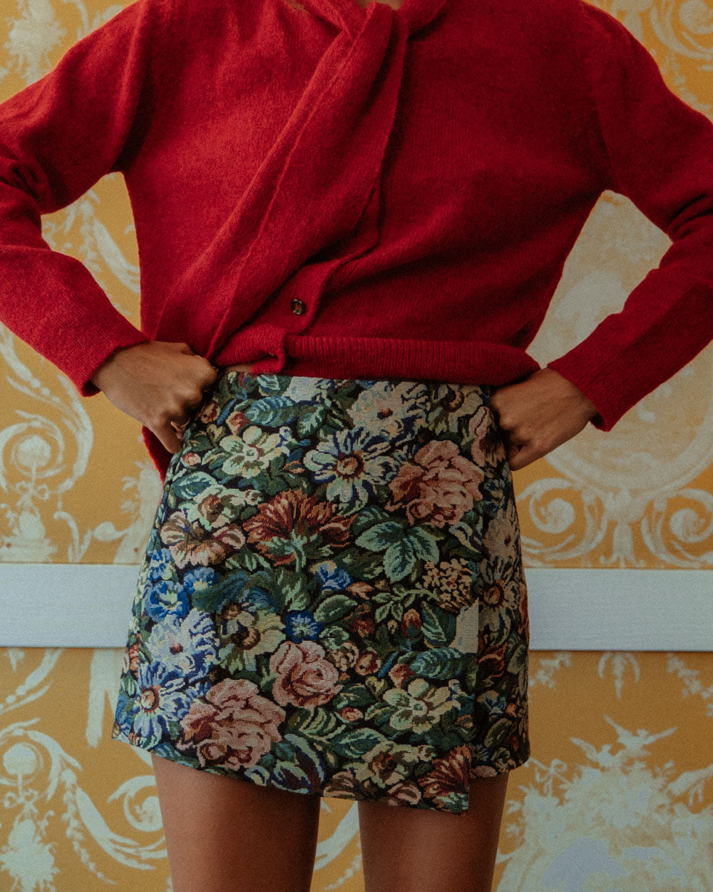 MINI YARA YARA ROSES JACQUARD