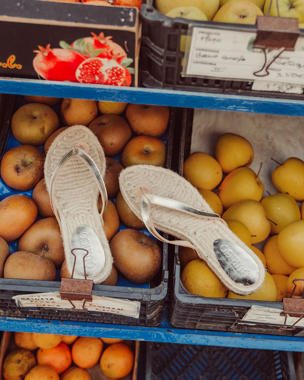 SANDALIA ZARAGOZA PLATINO