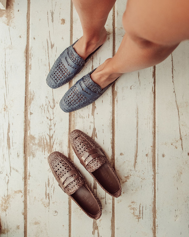 BABUCHA MERCEDES NAVY