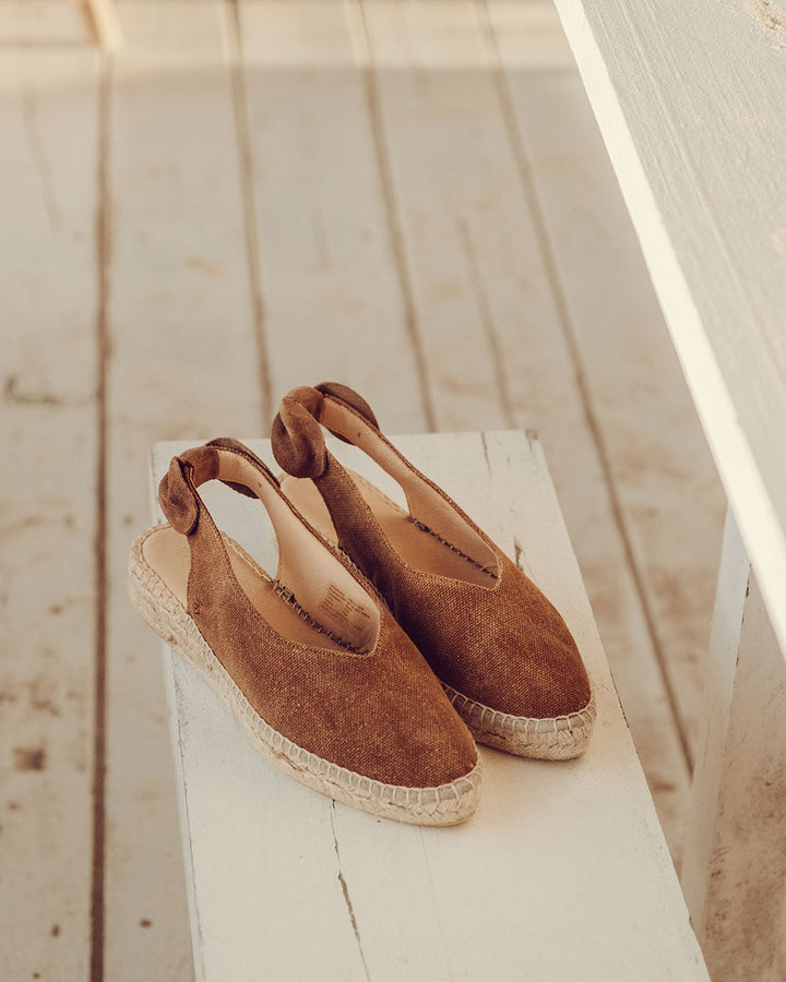 ALPARGATA VERONA CUERO