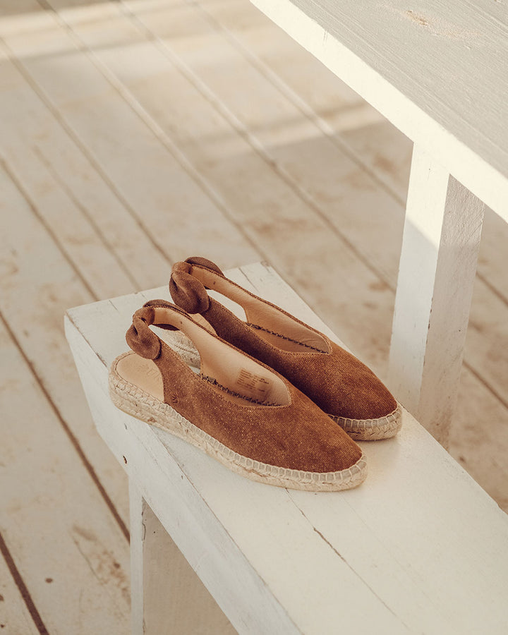 ALPARGATA VERONA CUERO