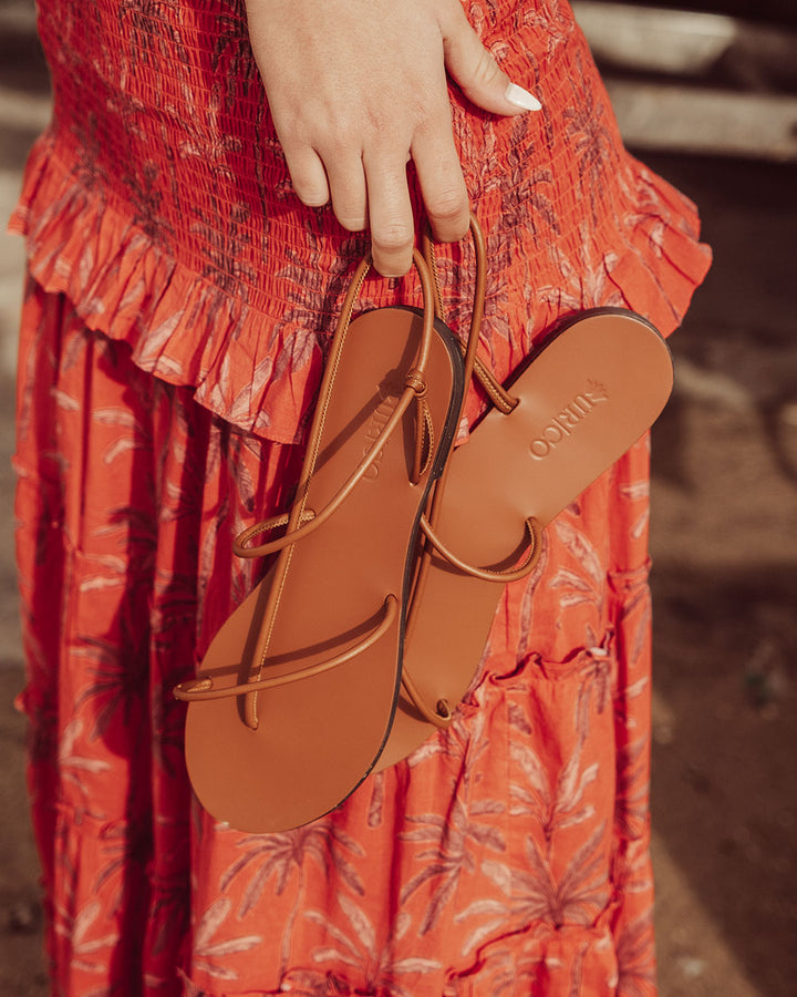 SANDALIA DOROTEA CAMEL