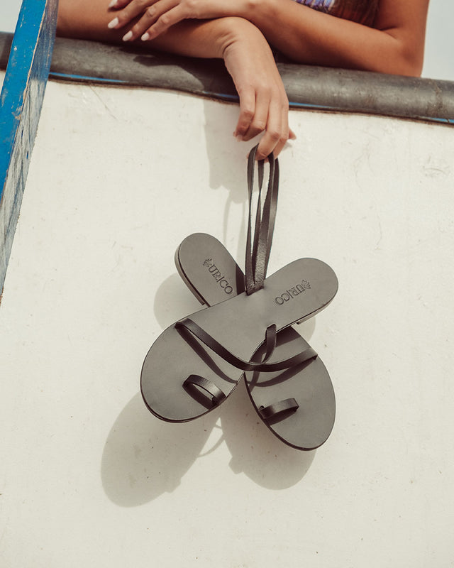 SANDALIA ICARIA BLACK BLACK