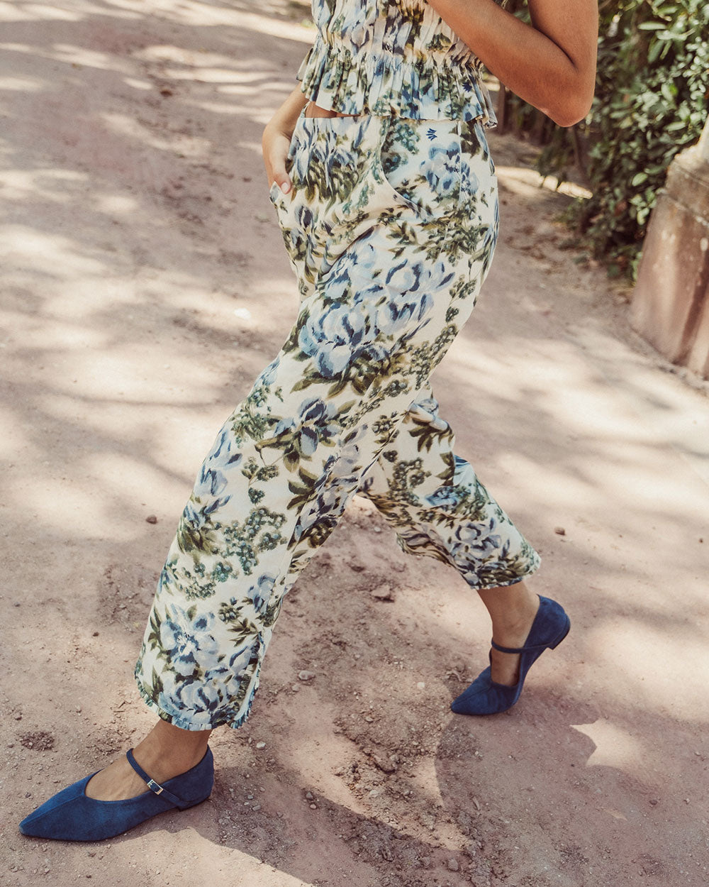 BALLERINA KIRA NAVY/LIGHT BLUE