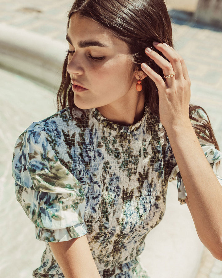 VESTIDO DALIA FLORAL BLUE