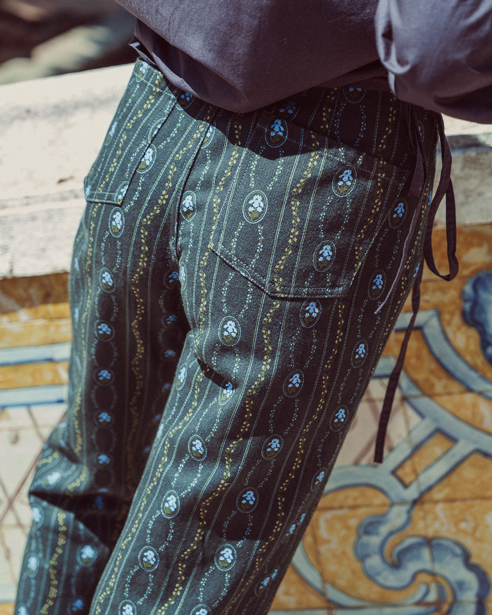JEANS BRASS MENINAS GREEN
