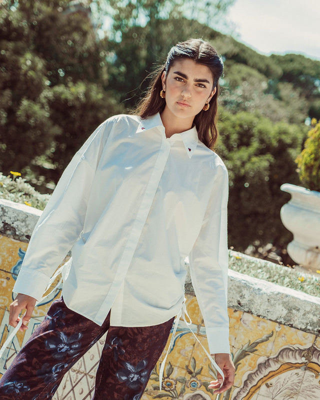 CAMISA AZHAR WHITE