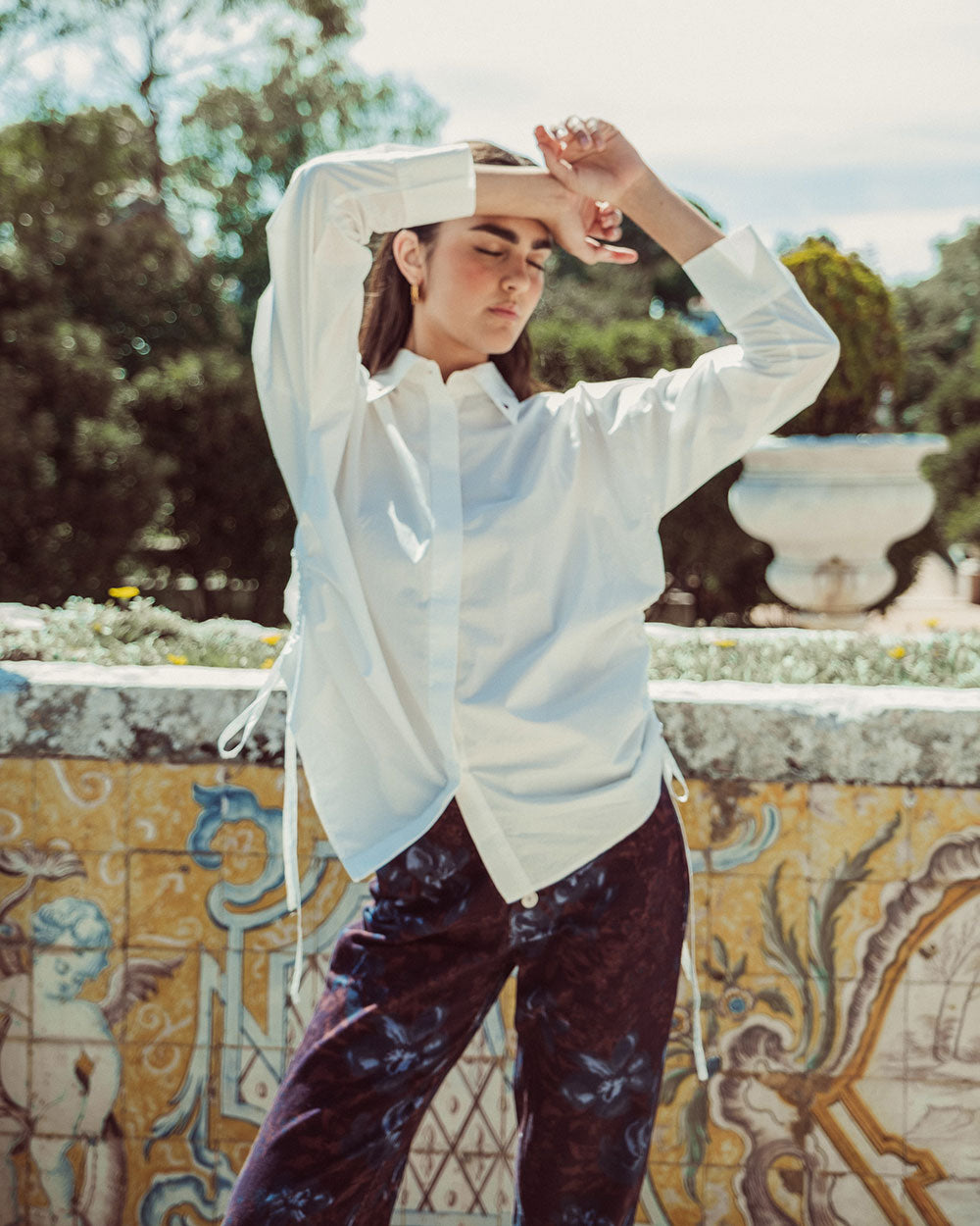 CAMISA AZHAR WHITE