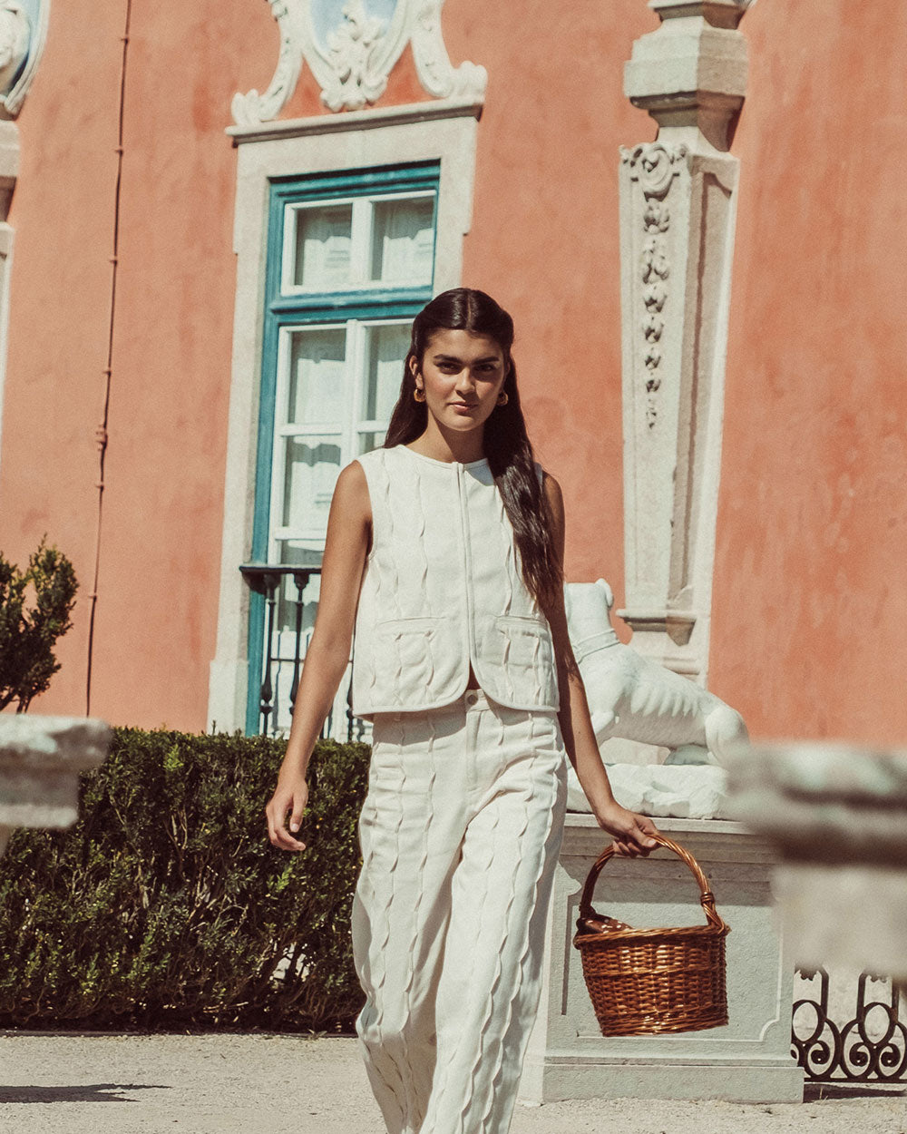VEST IRINA DENIM CRUDO