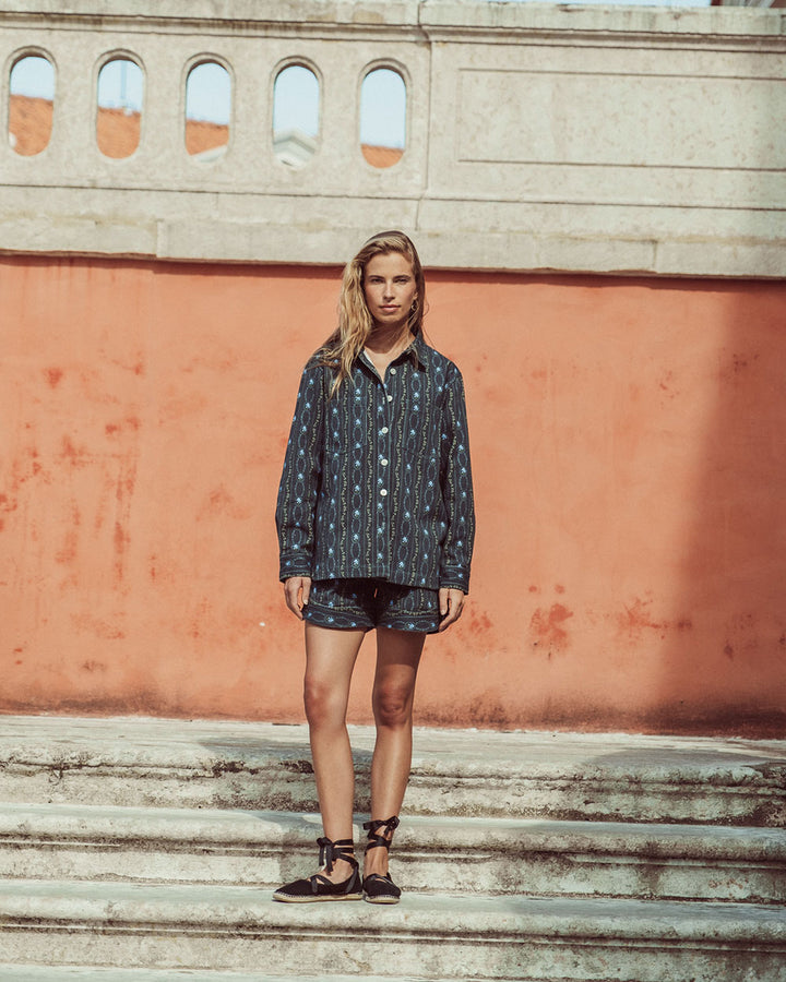 SHORT ROSALEDA MENINAS GREEN