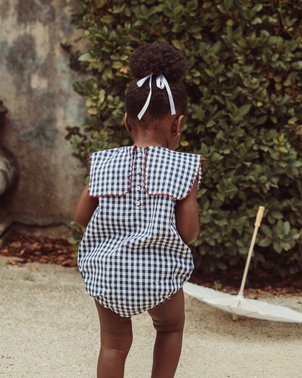 RANITA BAMBINA PETITE NAVY VICHY