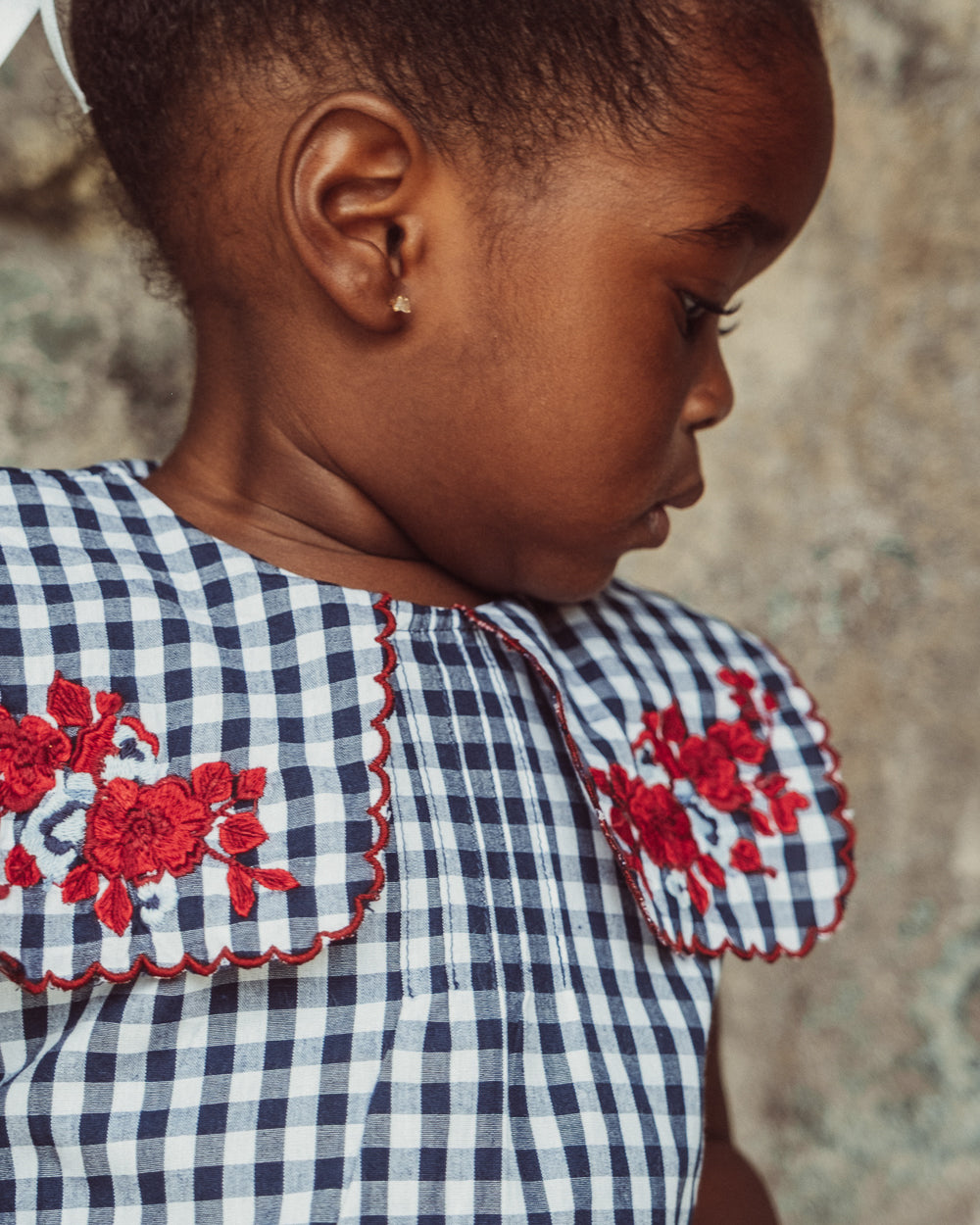 RANITA BAMBINA PETITE NAVY VICHY