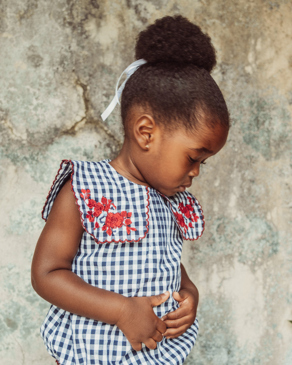 RANITA BAMBINA PETITE NAVY VICHY