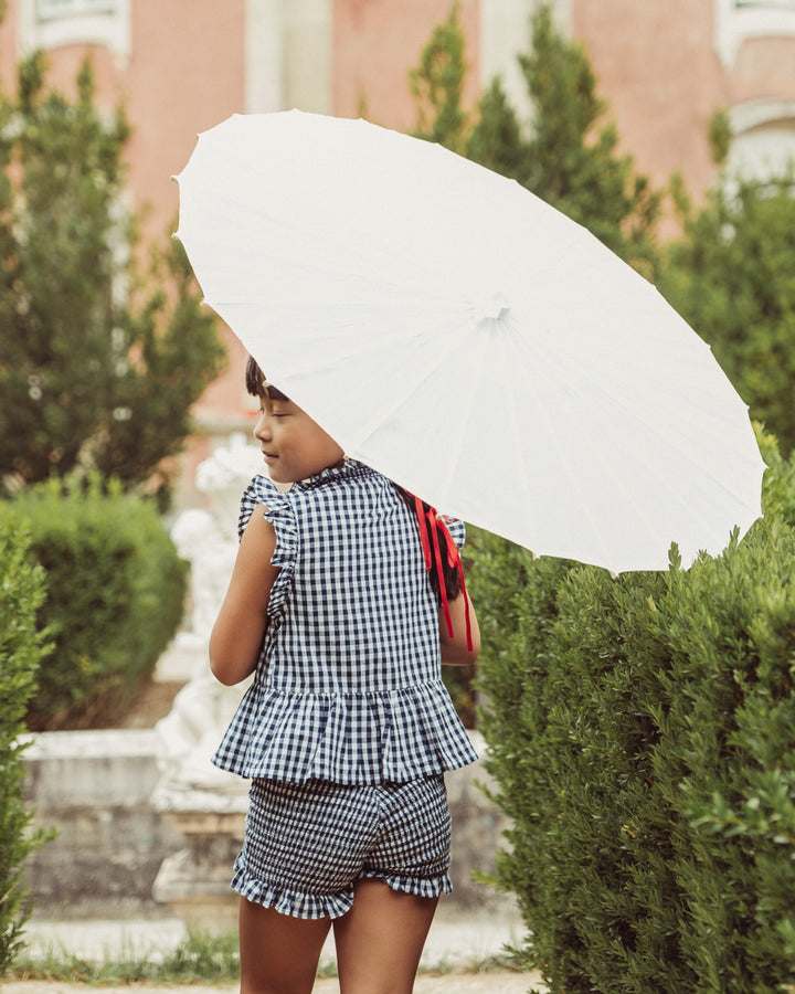 SHORT BAISKELI PETIT NAVY VICHY