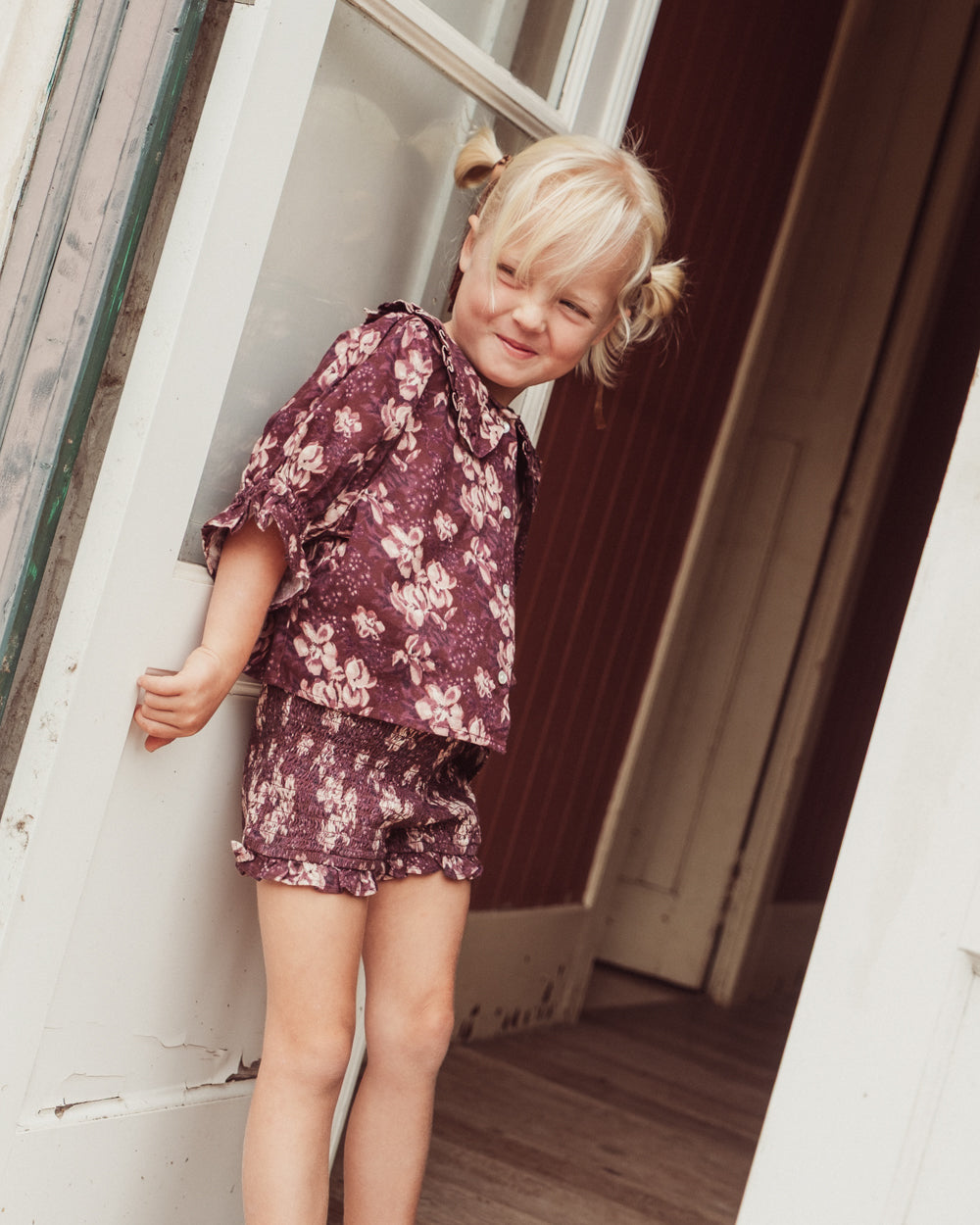 BLUSA CAPRIOLE PETITE FLORAL VERBENA