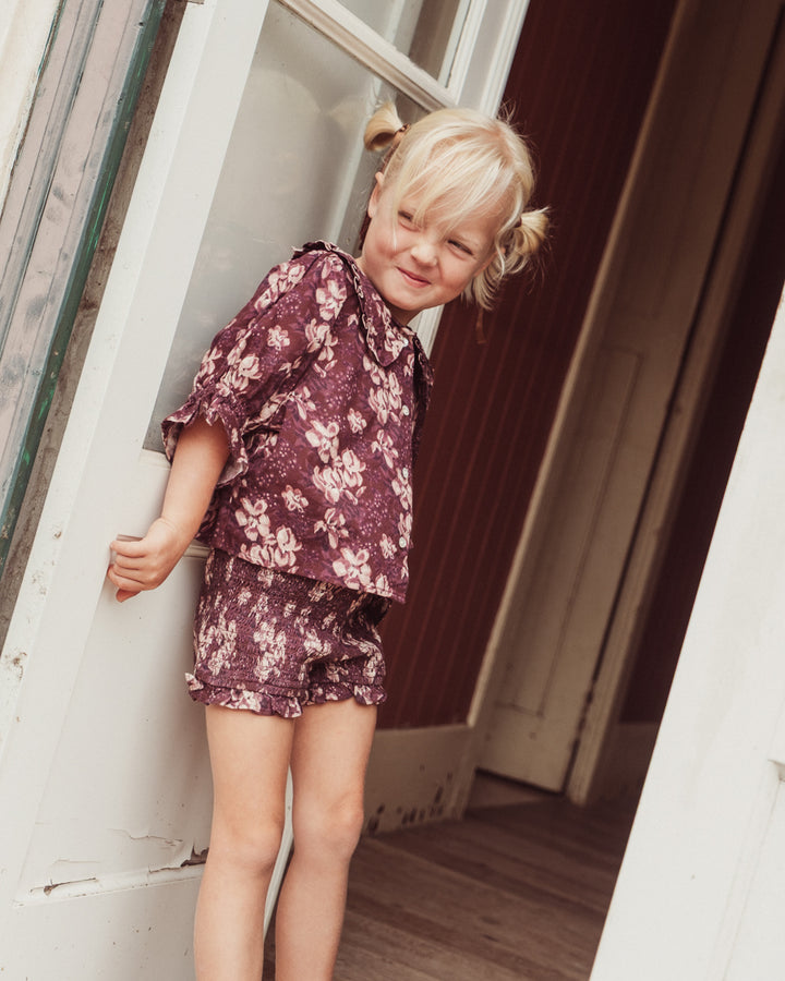 BLUSA CAPRIOLE PETITE FLORAL VERBENA