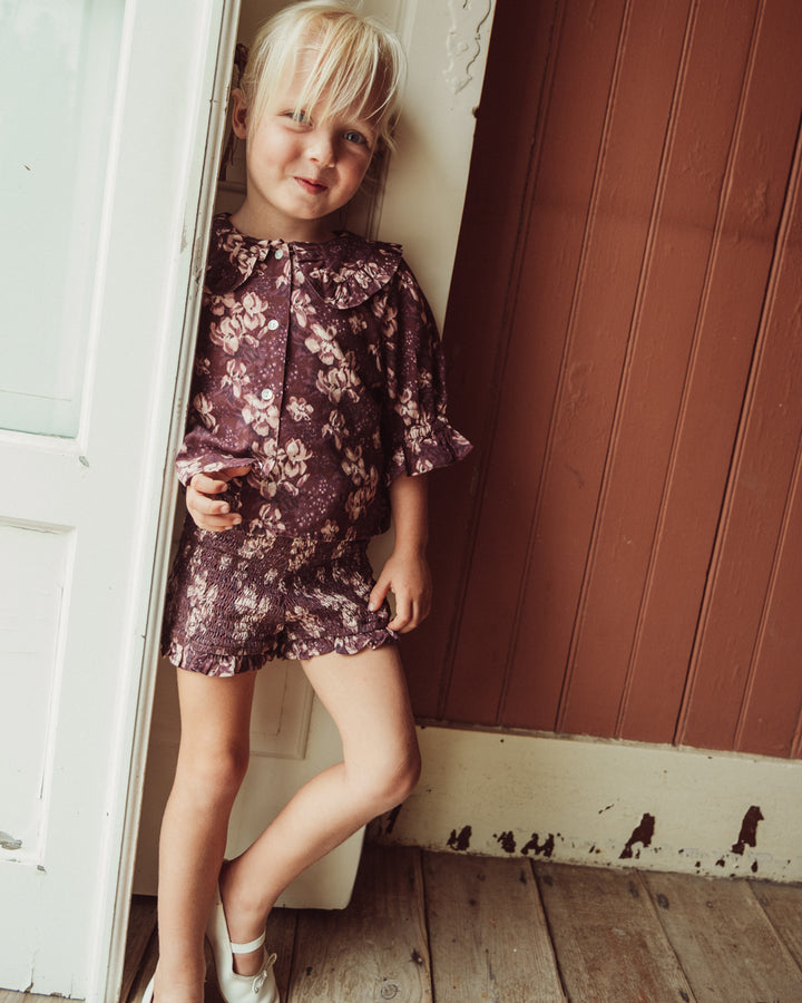 BLUSA CAPRIOLE PETITE FLORAL VERBENA