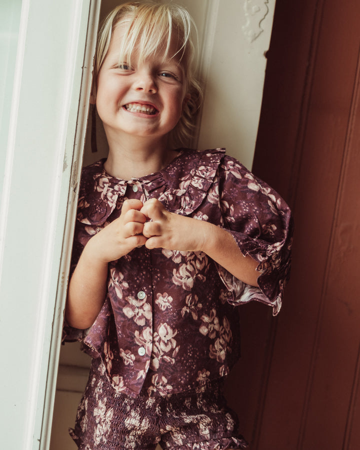 BLUSA CAPRIOLE PETITE FLORAL VERBENA