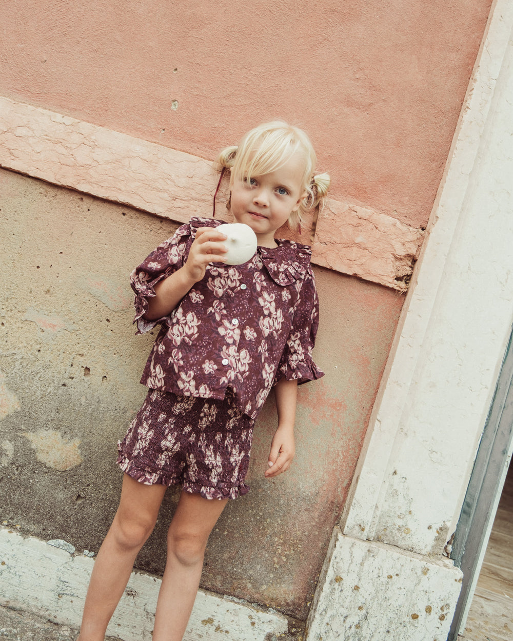 BLUSA CAPRIOLE PETITE FLORAL VERBENA