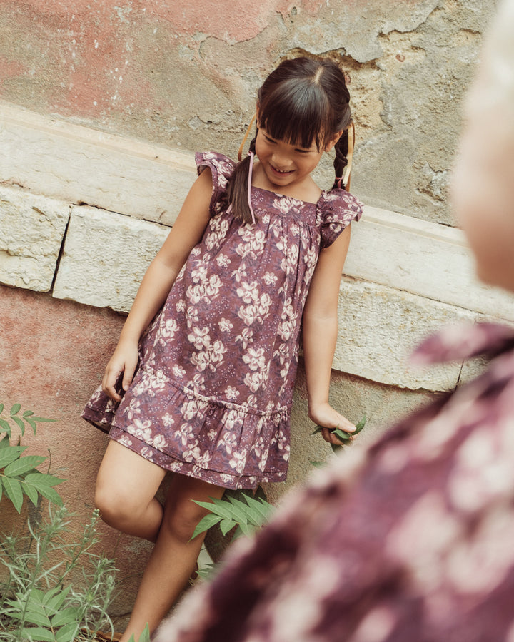 VESTIDO LILY PETITE FLORAL VERBENA